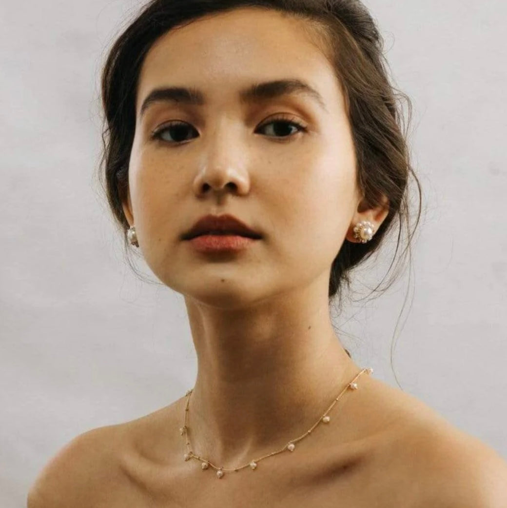 Lover’s Tempo Empress Pearl Post Earrings