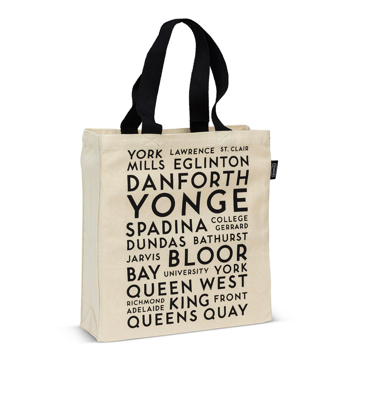 Toronto Streets Tote Bag