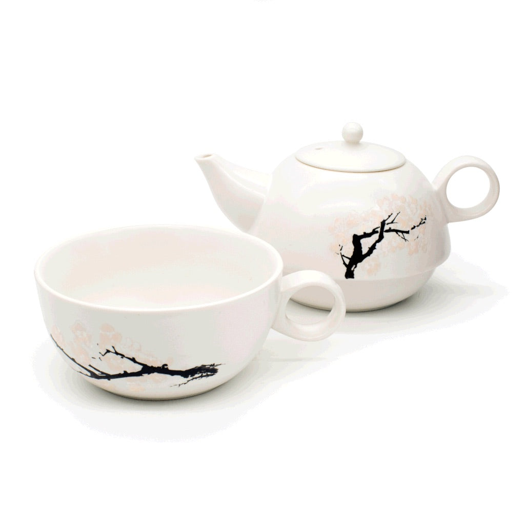 Cherry Blossom Tea Set