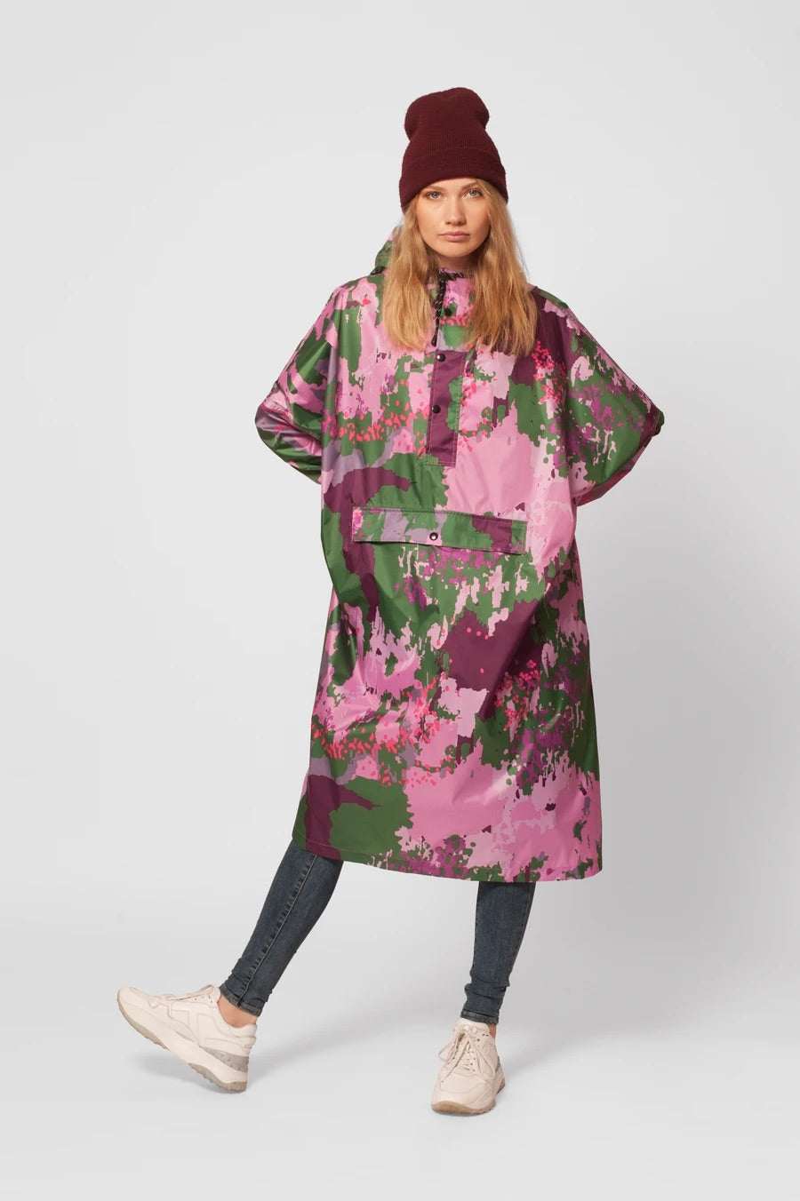 Rainkiss Digi Spring Camo Rain Poncho