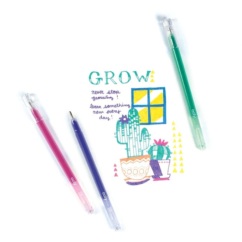 Ooly Radiant Writers Glitter Gel Pens