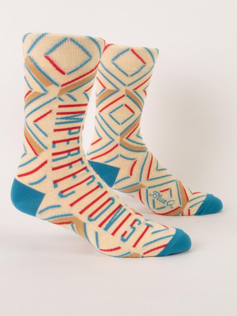 Blue Q Imperfectionist Men’s Socks
