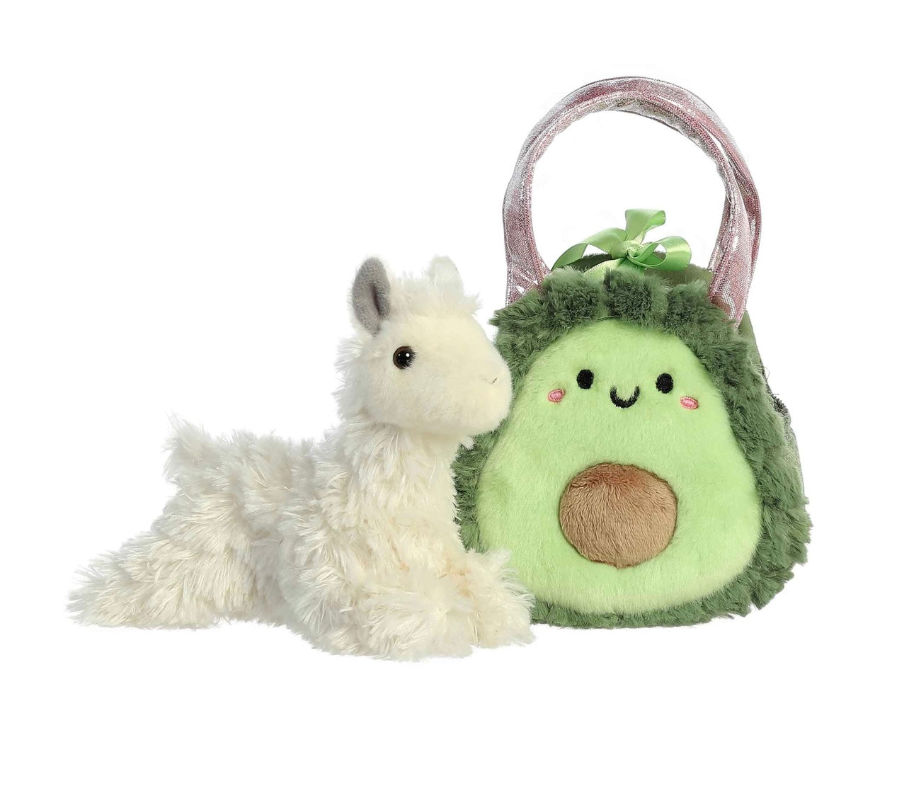 Fancy Pals Avocado Llama Pet Carrier