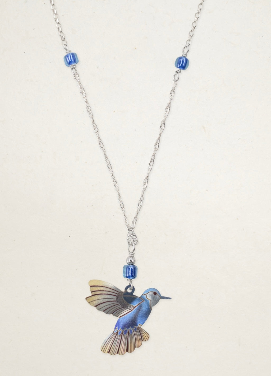 Holly Yashi Hummingbird Picaflor Pendant Necklace