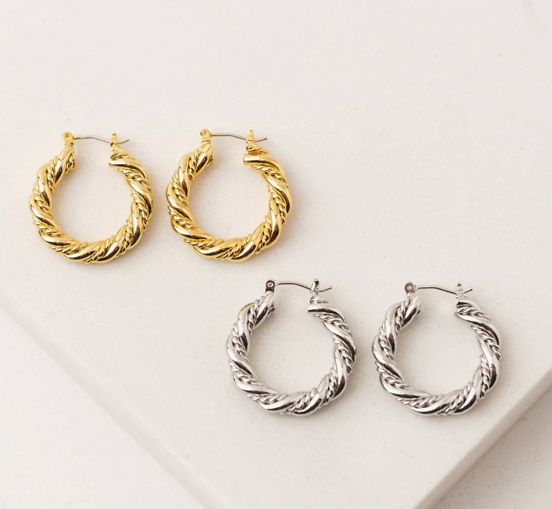Lover’s Tempo Jessie Hoop Earrings