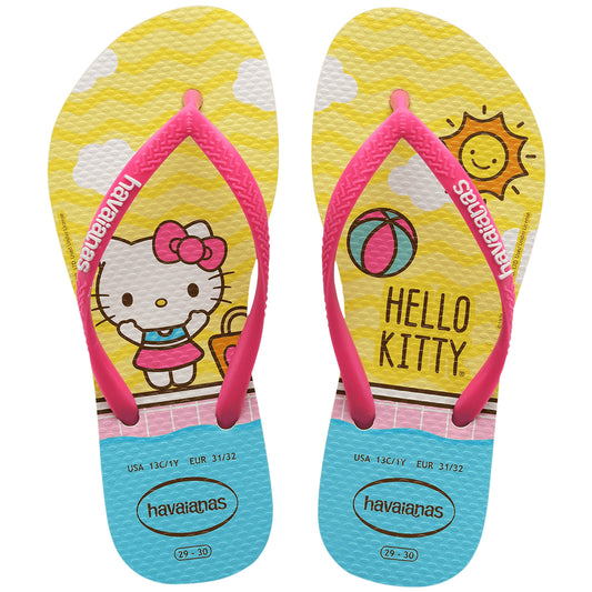 Havaianas Slim Hello Kitty Kids Flip Flop