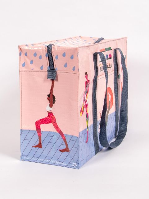 Blue Q Shoulder Tote Workin’ it Out