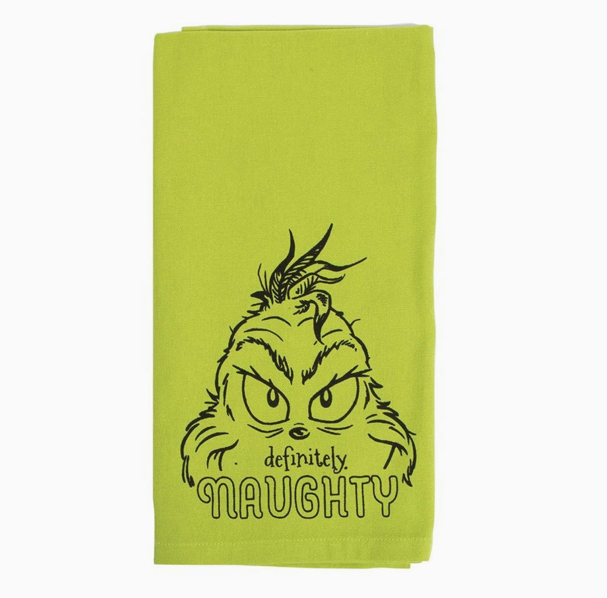The Grinch Dish Towel