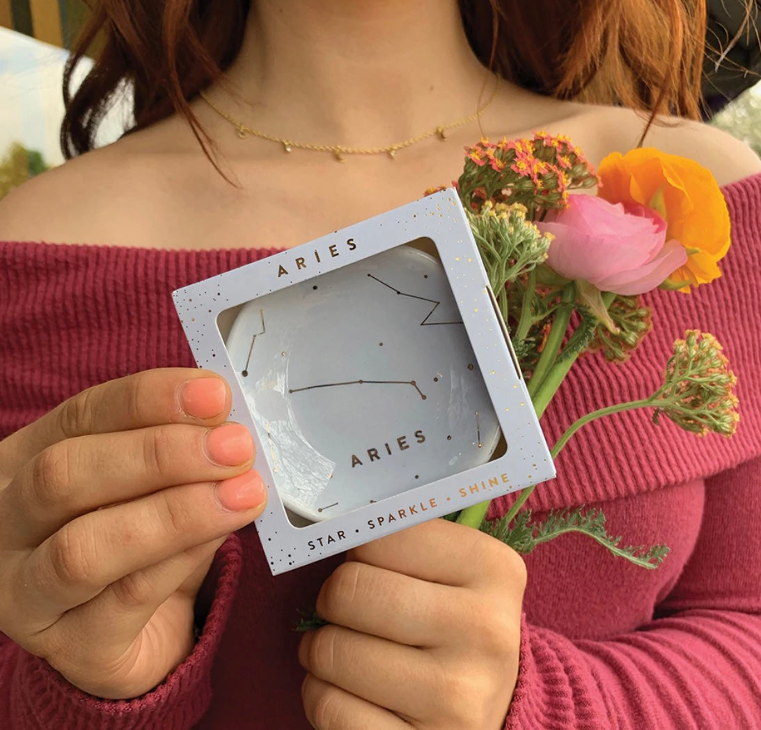 Lucky Feather Zodiac Dish