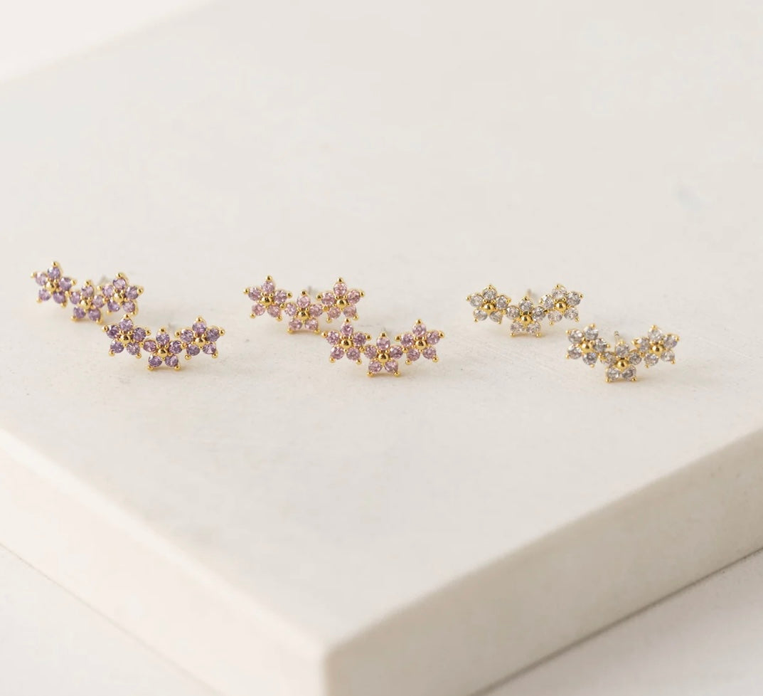 Lover’s Tempo Blossom Climber Earrings