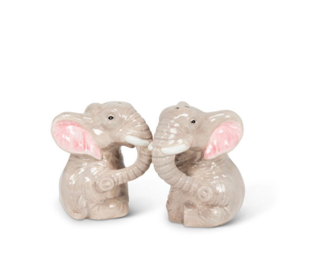 Salt Pepper Shaker Elephant La Di Da Boutique