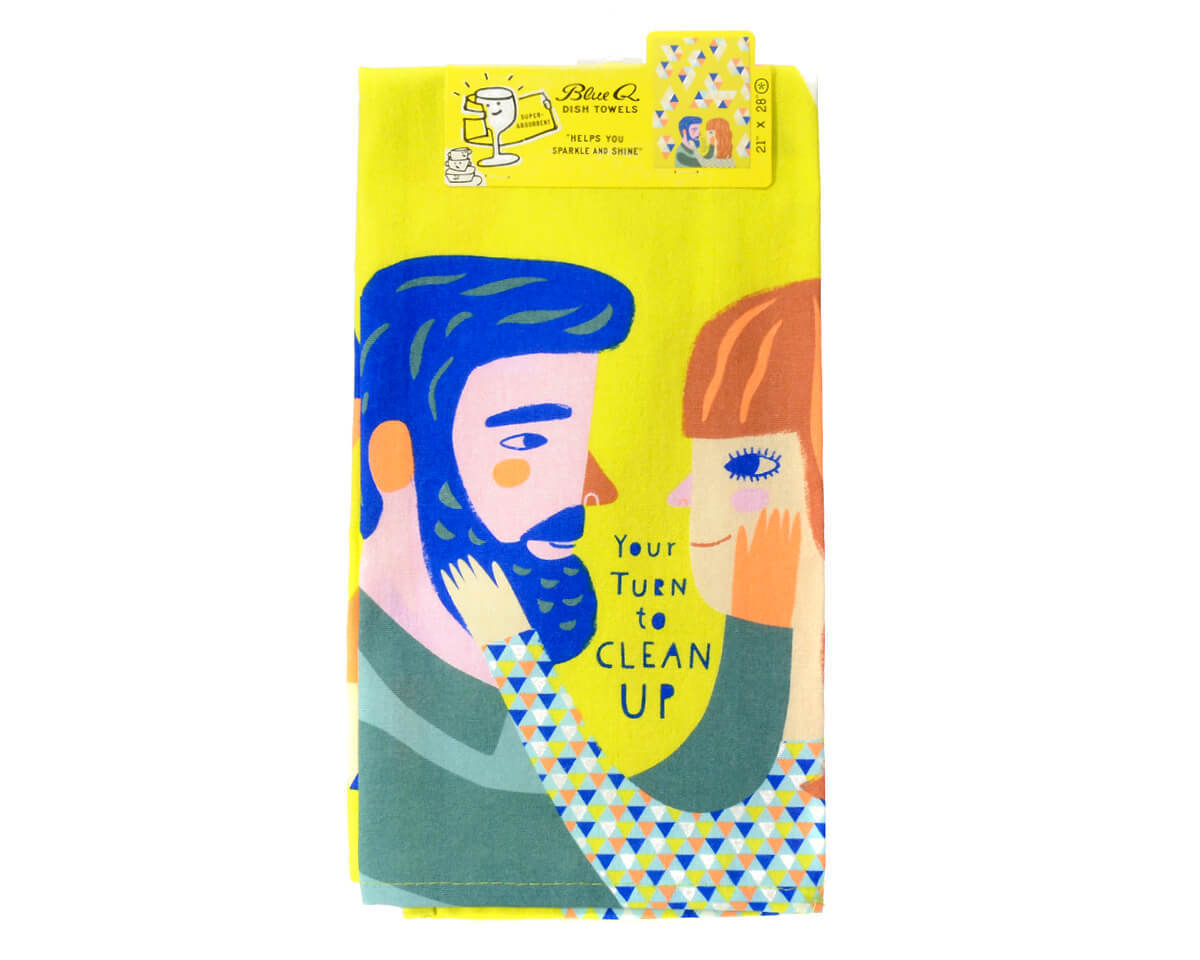 Blue Q Tea Towel Your Turn