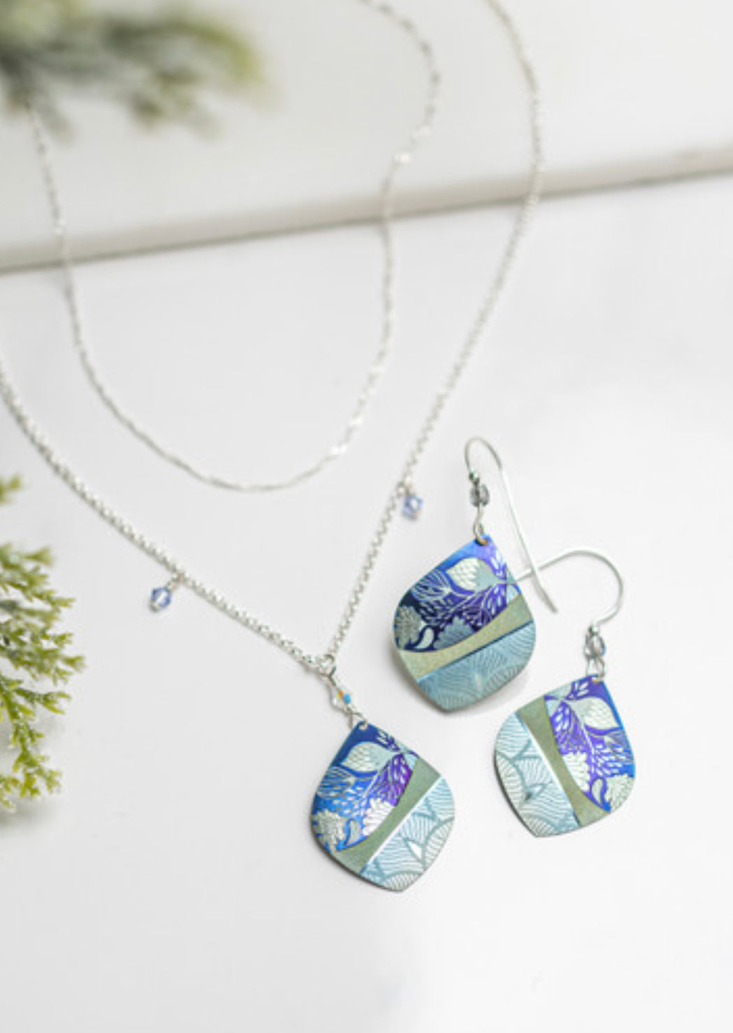 Holly Yashi Blue Lani Earrings