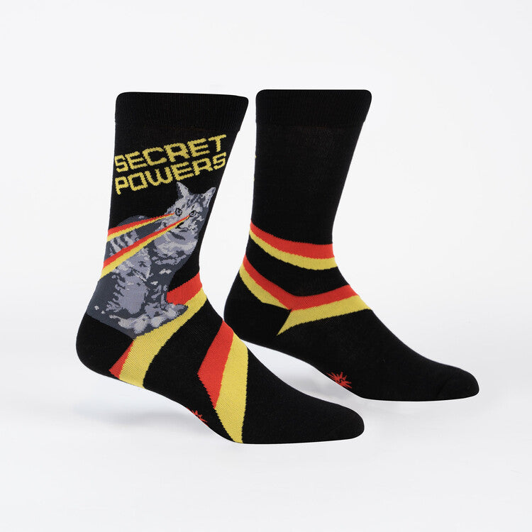 SOCK IT TO ME
Men’s Secret Powers Crew Sock