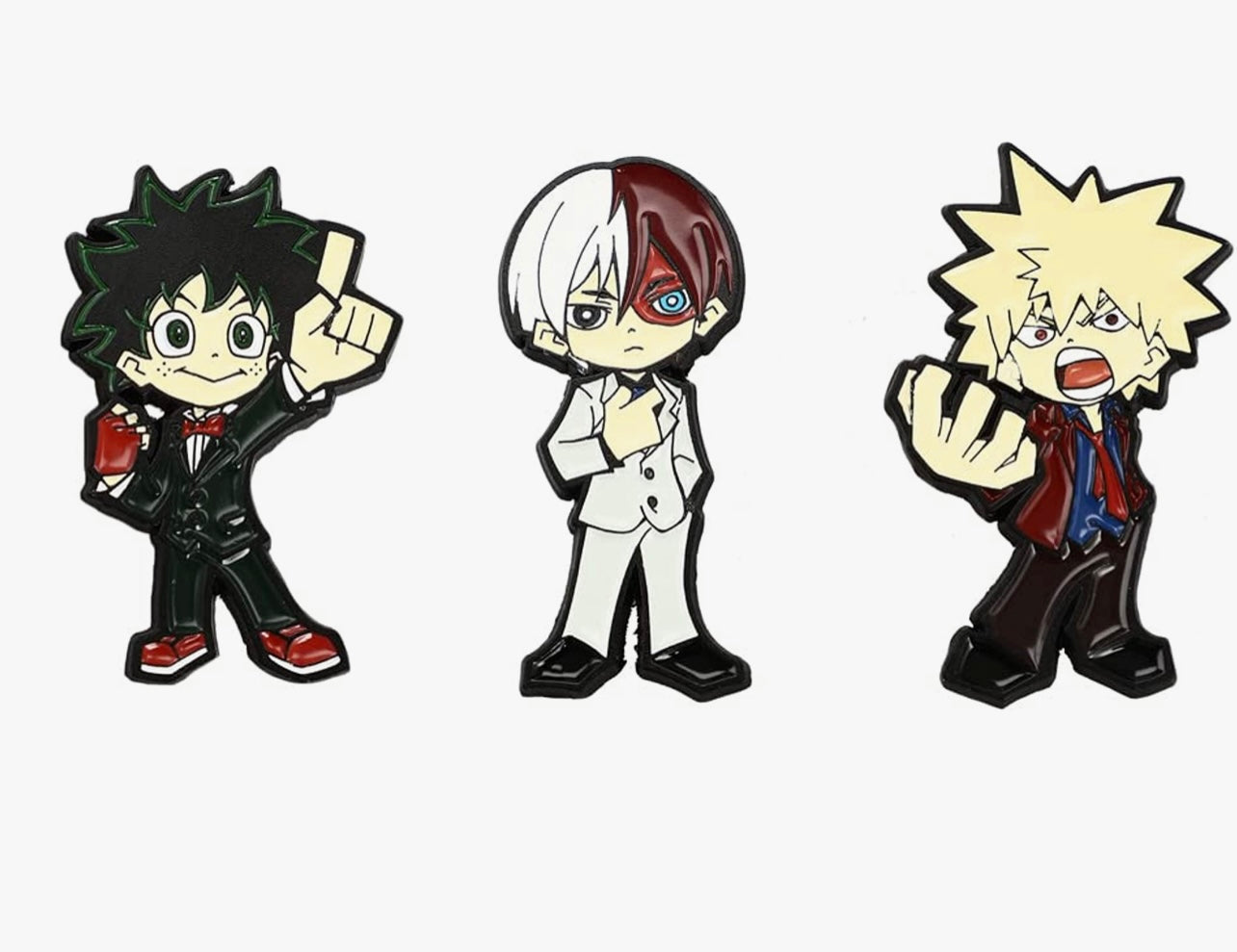 My Hero Academia Lapel Pins