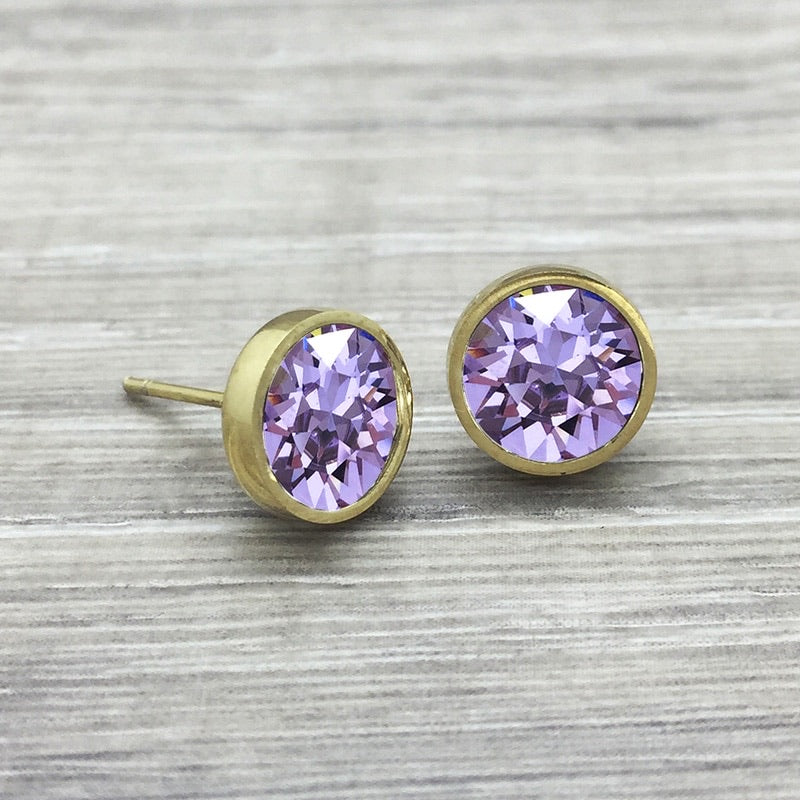 JJ+RR Luxe Swarovski Crystal Studs