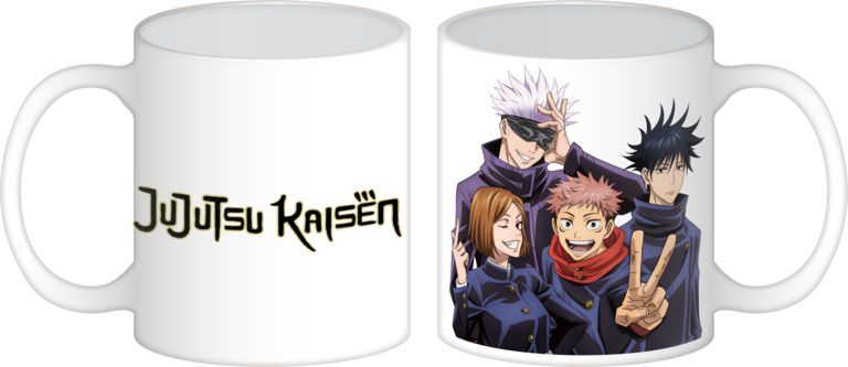 JujuTsu Kaisen White Mug with Print