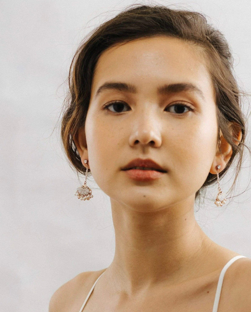 Lover’s Tempo Magnolia Fan Earrings
