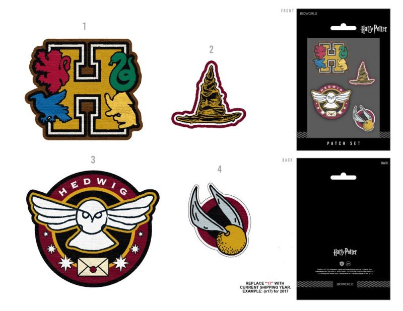 Harry Potter Patch Set