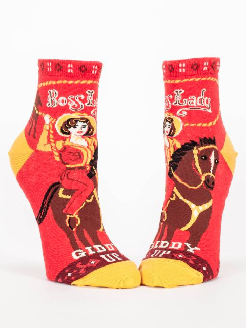 Blue Q Womens Boss Lady Socks