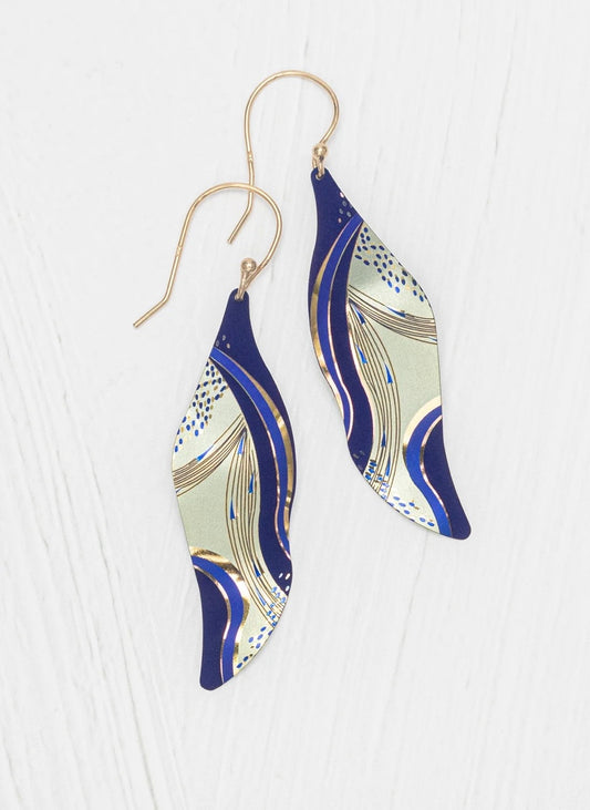 Holly Yashi Turning Leaf Earrings
