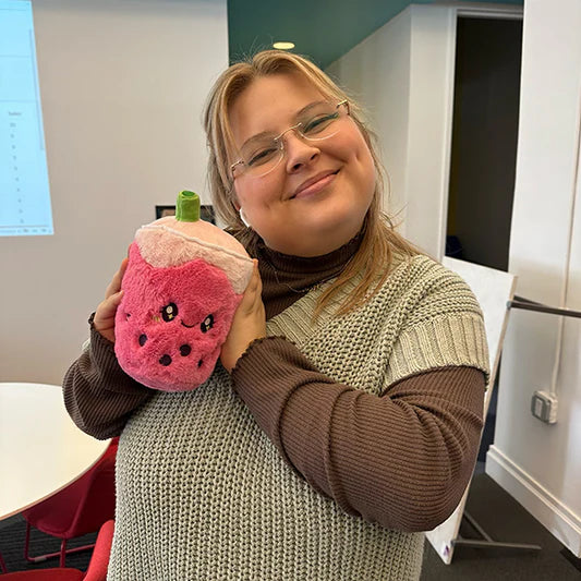 Squishable Snacker Strawberry Bubble Tea