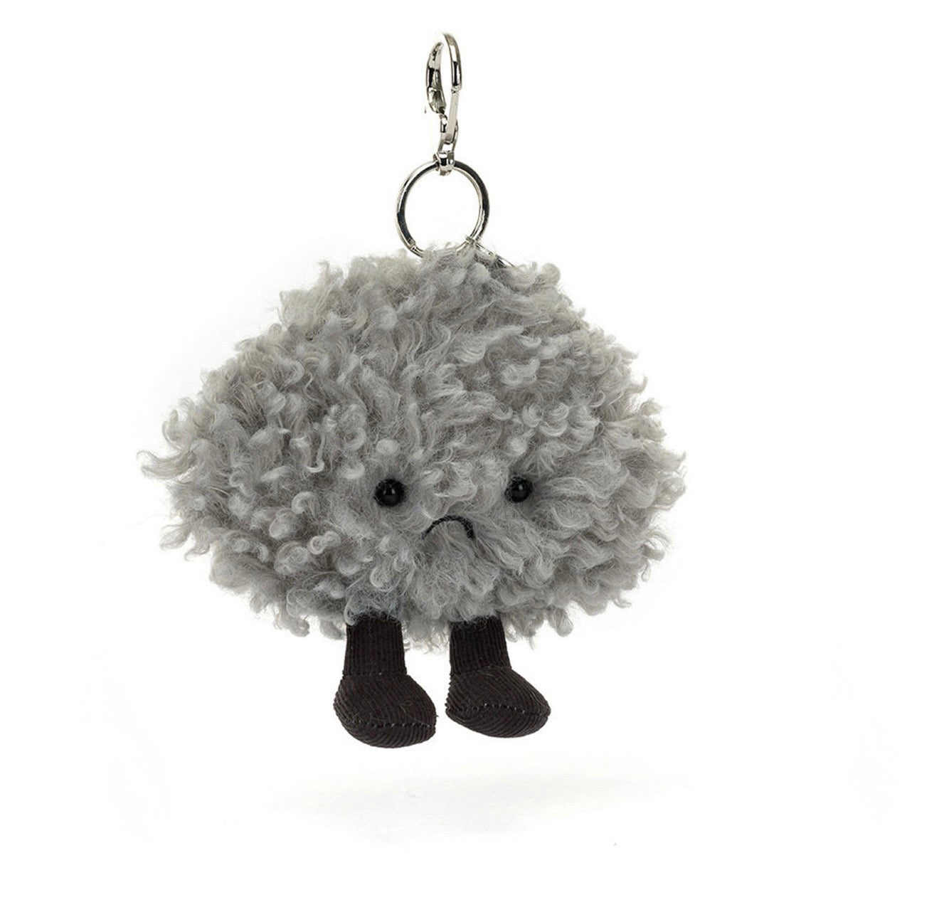 JellyCat Amuseables Storm Cloud Bag Charm