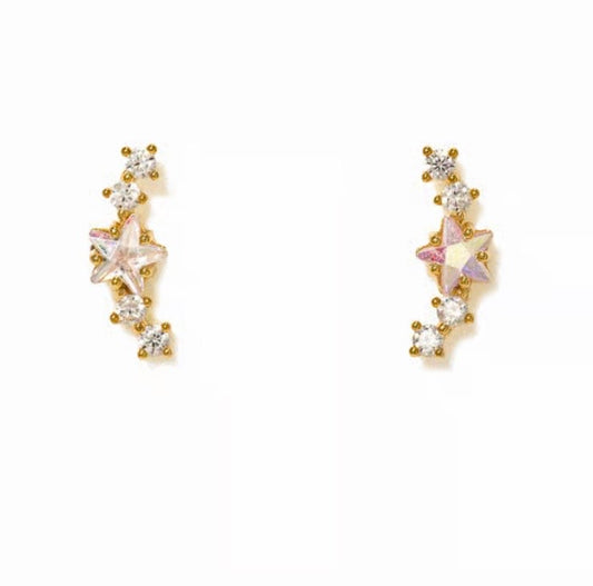 Lover’s Tempo Stargazer Climber Earrings