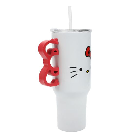 Hello Kitty Stainless Steel Tumbler Bow Handle