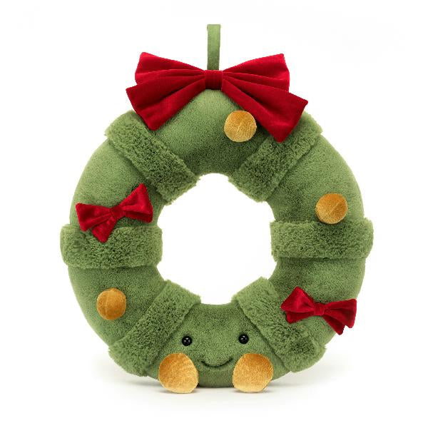 JellyCat Amuseables Decorated Christmas Wreath