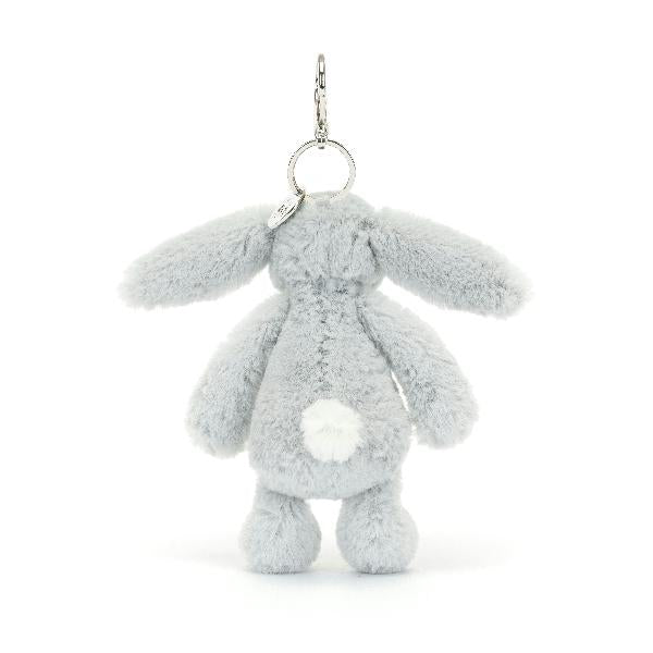 JellyCat Bashful Silver Bunny Charm