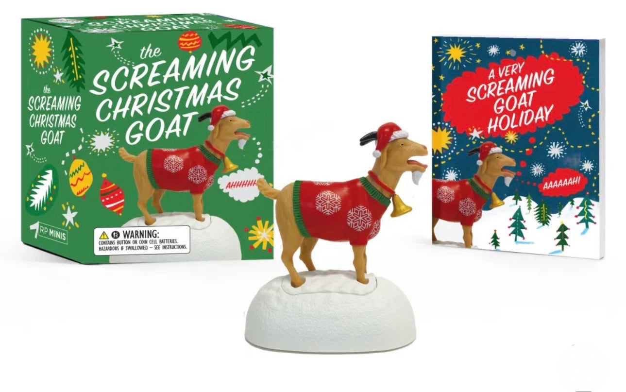 Running Press The Screaming Christmas Goat