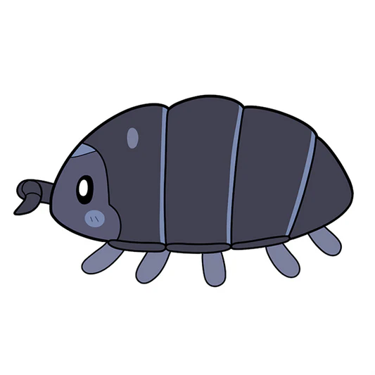 Squishable Mini Pillbug Rollie Pollie