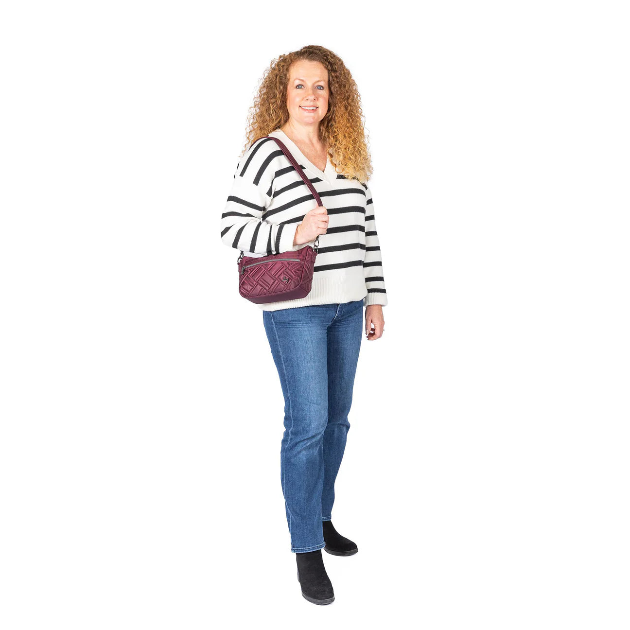 Lug Dash Crossbody Bag Black