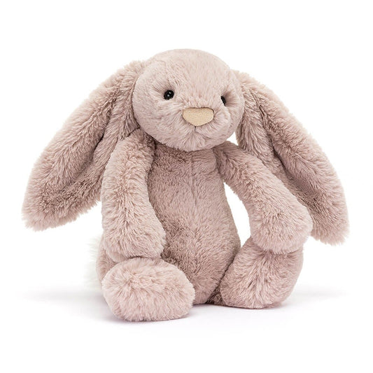 JellyCat Bashful Luxe Rosa Bunny