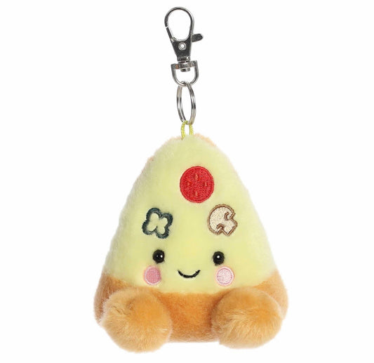Palm Pals Peppa Pizza Slice Clip On Keychain