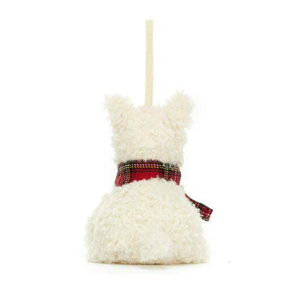 JellyCat Munro Scottie Dog Decoration