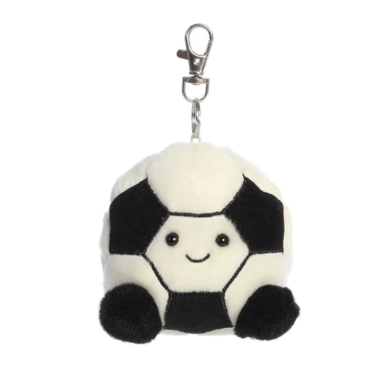 Palm Pals Striker Soccer Ball Clip On Keychain