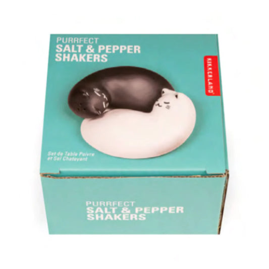 Kikkerland Purrfect Salt & Pepper Shaker