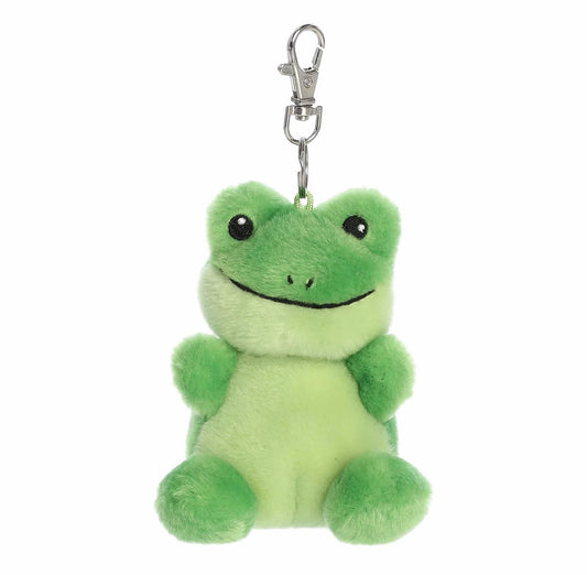 Palm Pals Ribbits Frog Clip On Keychain
