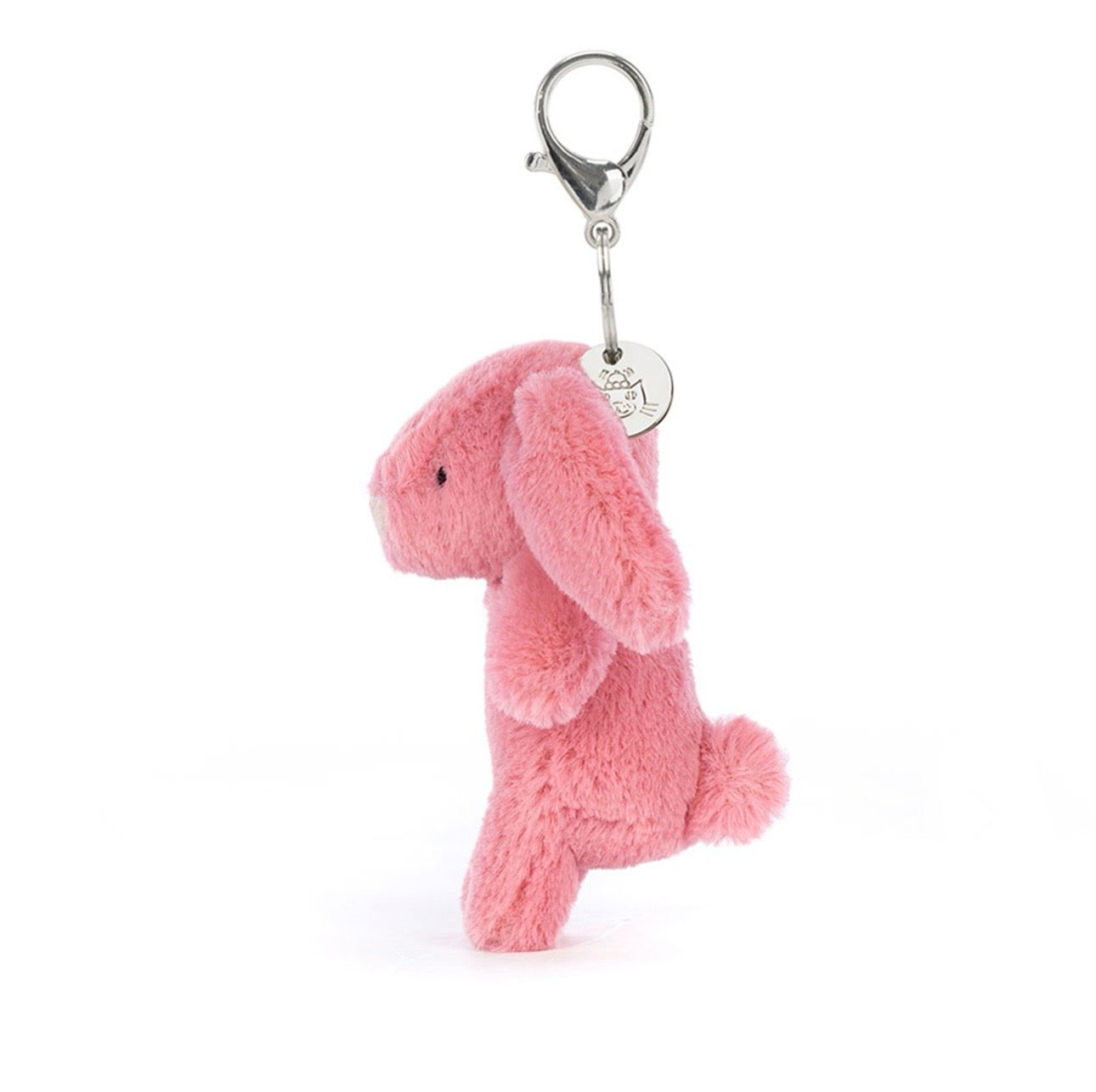 JellyCat Bashful Bunny Pink Bag Charm