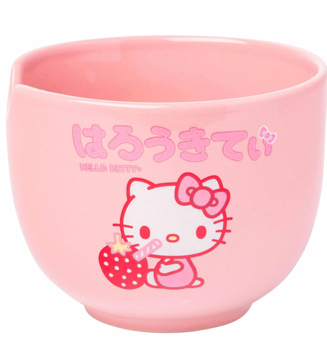 Hello Kitty Ramen Bowl With Chopsticks