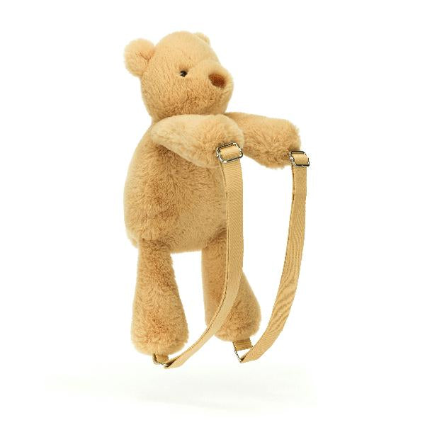 JellyCat Smudge Bear Backpack Bag