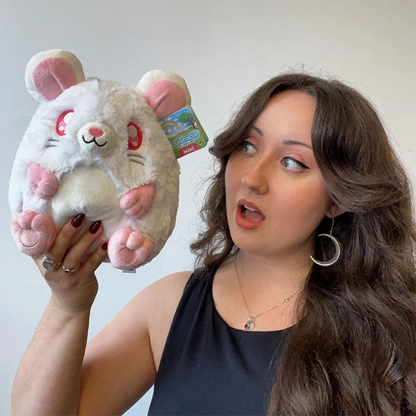 Mini Squishable White Rat