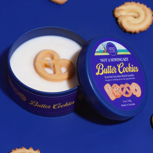 ArtketGoods Not A Sewing Kit Butter Cookies Scented Candle