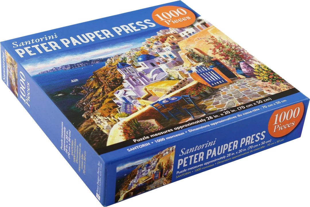 Peter Pauper Santorini Puzzle 1000pc