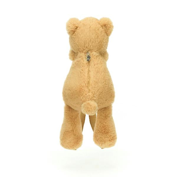 JellyCat Smudge Bear Backpack Bag