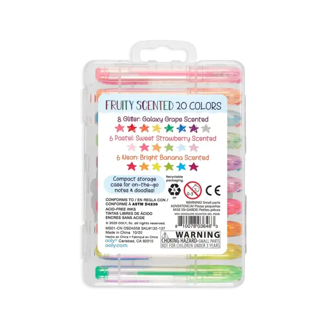 Ooly Mini Doodlers Scented Gel Pens