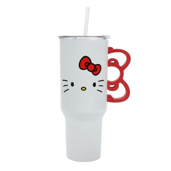 Hello Kitty Stainless Steel Tumbler Bow Handle