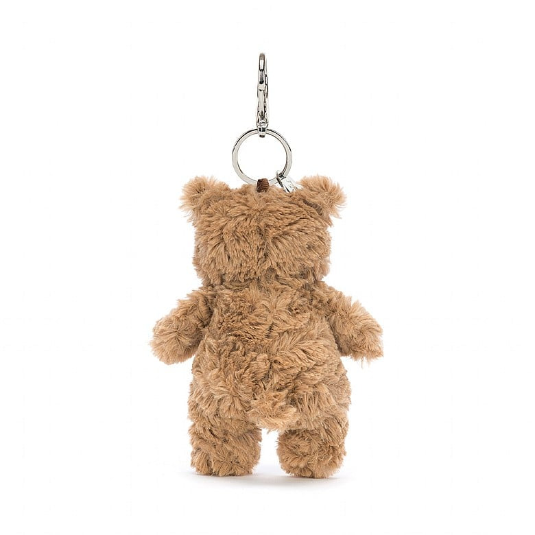 JellyCat Bartholomew Bear Bag Charm